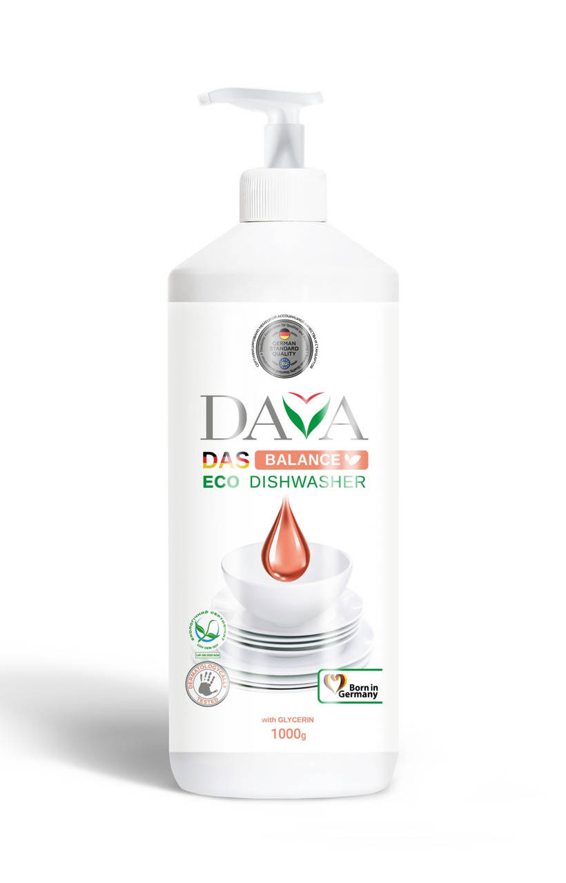 

DAVA BALANCE Экологическое средство для мытья посуды с глицерином, 1000г
