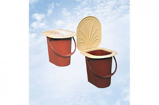 

Ведро туалетное 17 л . пластиковое