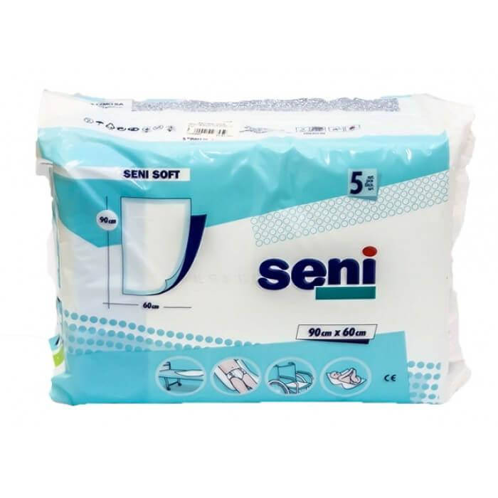 

Пеленки гигиенические Seni Soft 90 см х 60 см №5