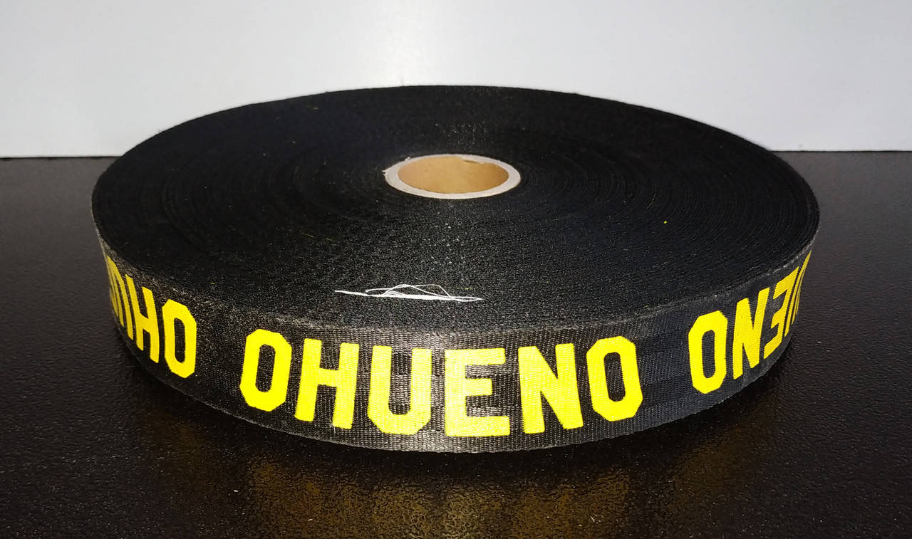 

Ohueno лента, тесьма для сумок, рюкзаков, ремней. 40 мм, 50 м стропа ременная полипропиленовая (синтетическая), Черный