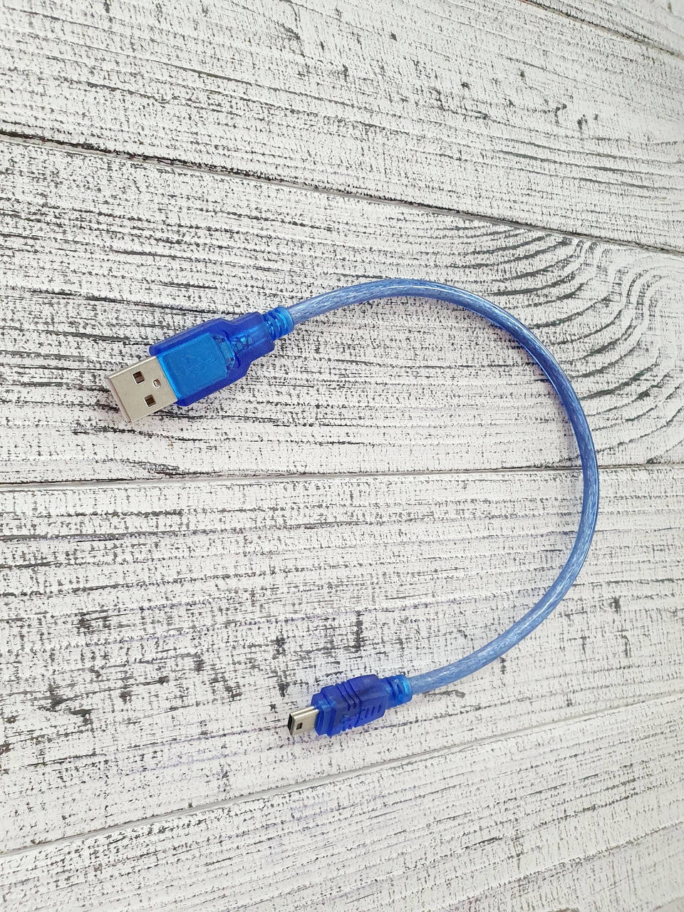 

Кабель miniUSB to USB (35 см) для фотоаппарата телефона MP3-плеера