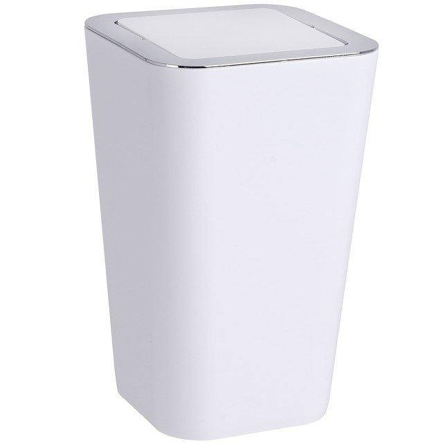 

Відро для сміття біле 6 л Candy White Wenko