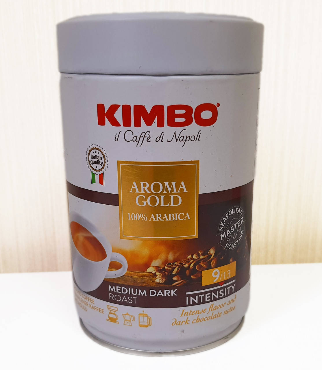 

Кофе молотый Kimbo Aroma Gold(Кимбо Арома Голд ж/б) 250г Италия