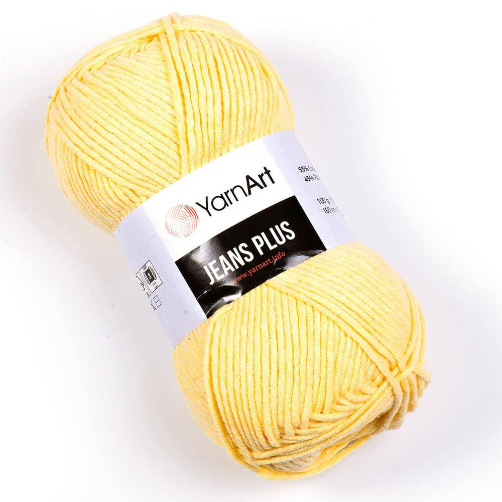 

Yarnart Jeans Plus № 88 желтый