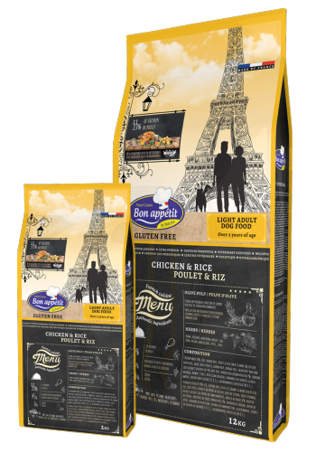 

Корм Bon Appétit Light Chicken & Rice, 12 кг
