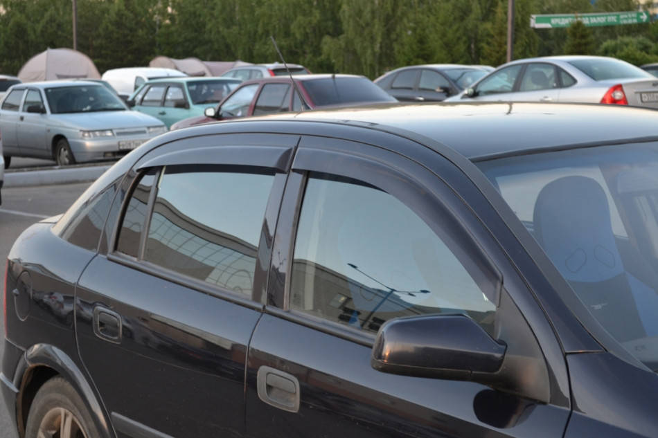 

Дефлекторы окон, ветровики OPEL Astra G Sd, Hb 5d 1998-2004 Cobra