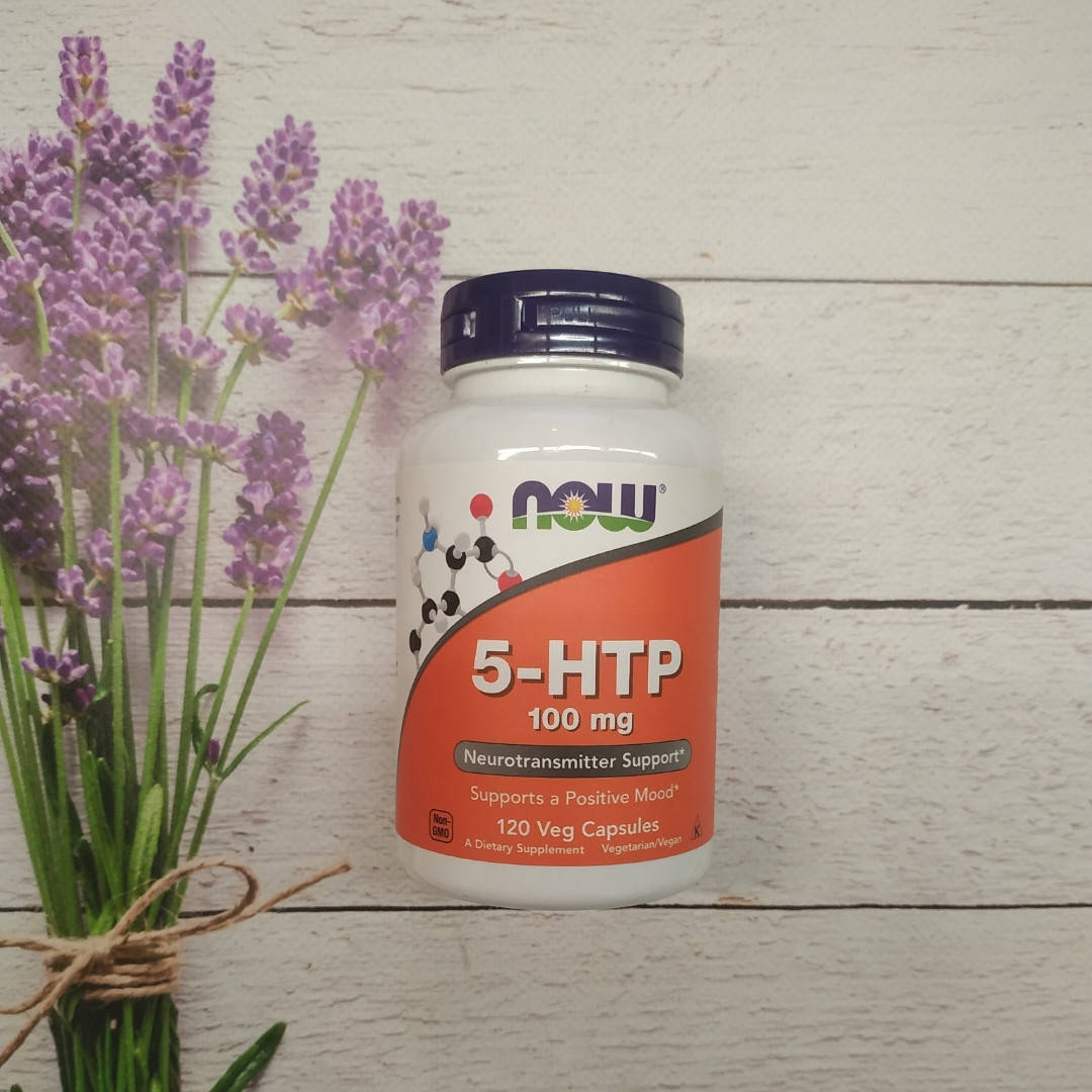 

Now Foods 5-HTP 120 veg caps 100 mg, 5-штп Нау фудс