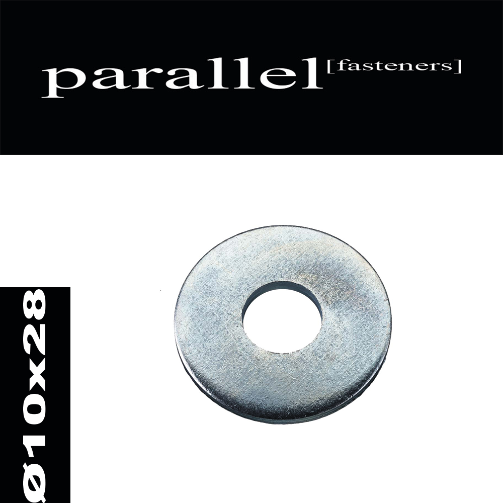 

Шайба плоская увеличенная Ø 10 * 28, без покрытия