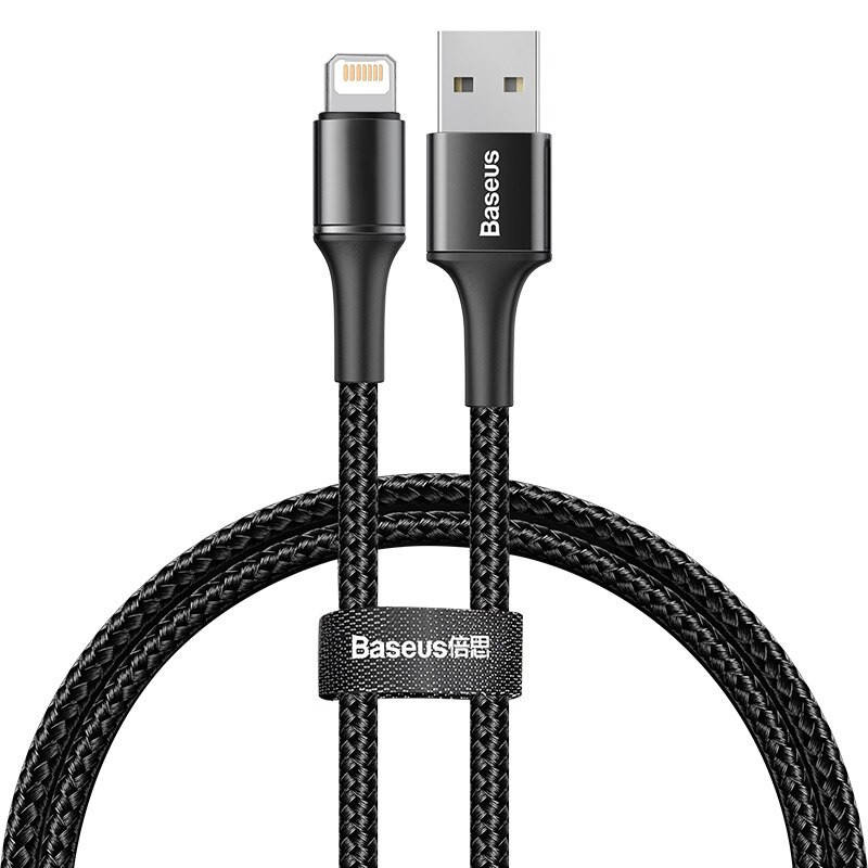 

Кабель для iPhone lightning 0.6 м USB Baseus | Шнур Baseus Yiven Cable 3A USB lightning для айфона 0,6 метра, Черный