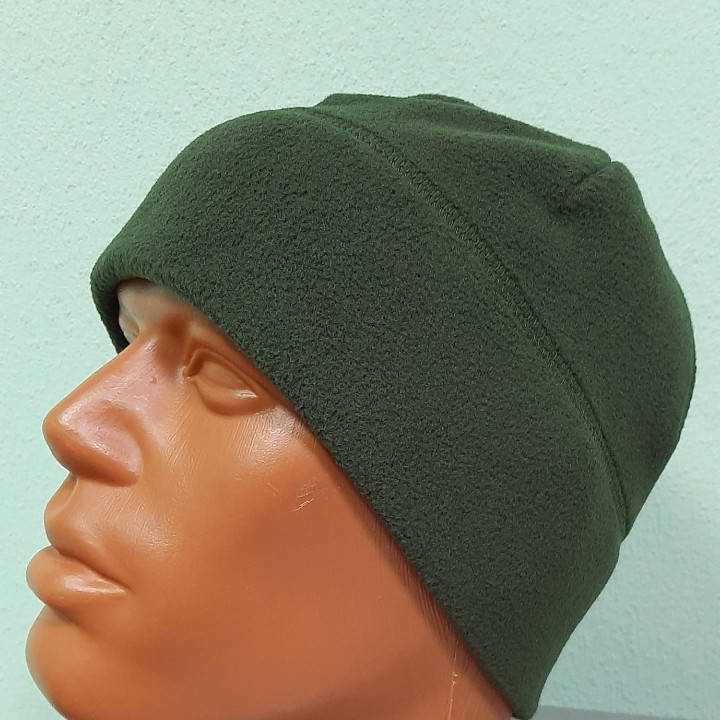 

Шапка флис олива