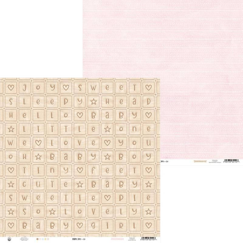 

Папір двосторонній - Baby Joy 01 - P13 - 30x30