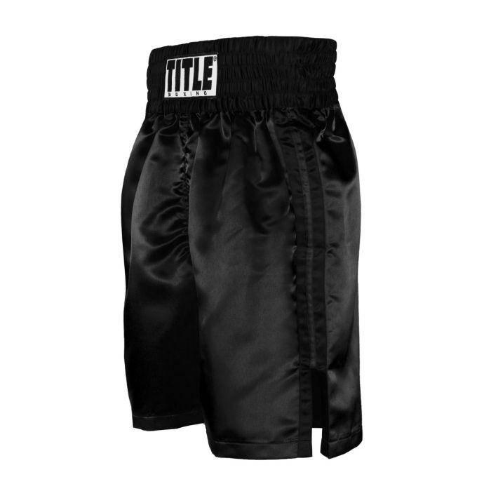 

Боксерские шорты трусы TITLE Professional Boxing Trunks, Черный