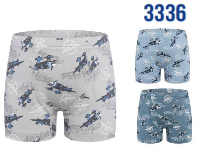 

Боксеры для мальчиков Baykar размер (0-6) Арт. 3336 “самолеты” 4-134-140 см