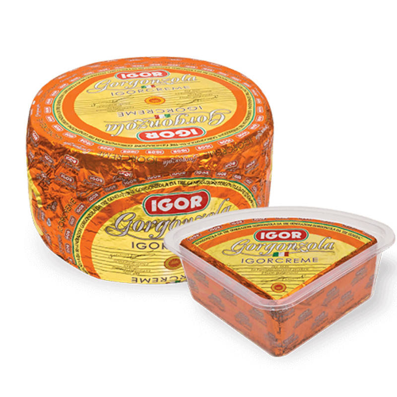 

Сыр Горгонзола"Igor"Creme"Италия"Фасовка 1.5"