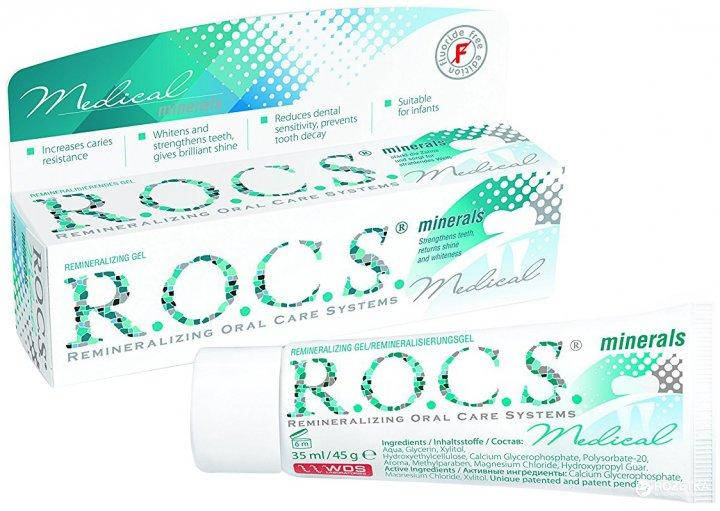 

Гель для укрепления зубов R.O.C.S. Medical Minerals 45 г (4607034470609)