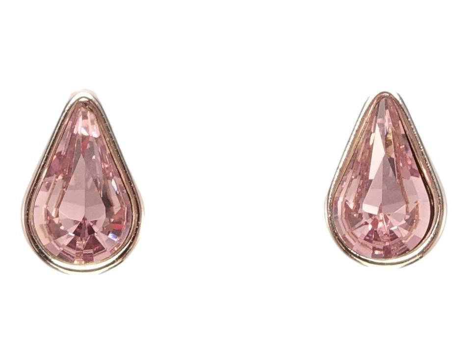 

Серьги Xuping Родий с кристаллами Swarovski гвоздики "Сиреневый Кристалл Капелька"