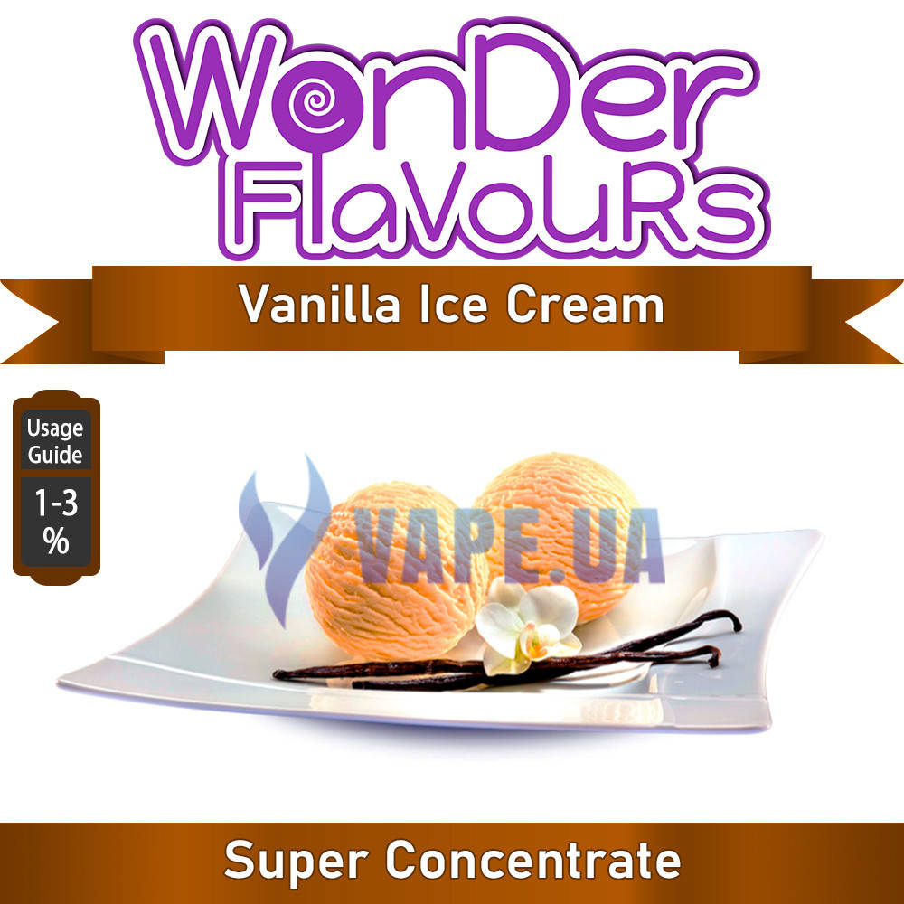 

Wonder Flavours (SC) - Vanilla Ice Cream (Ванильное мороженое) 10 мл