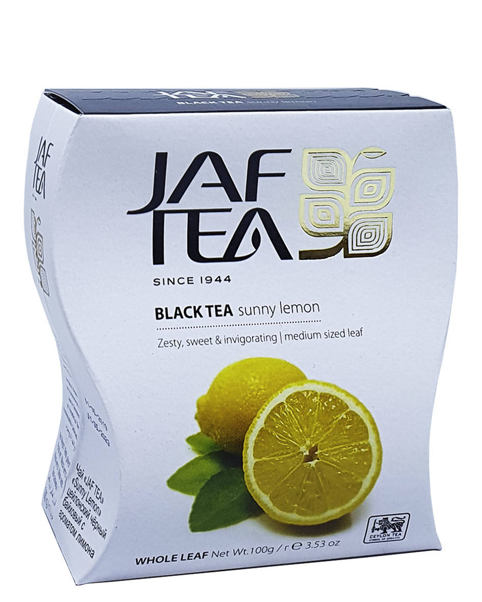 

Чай черный с ароматом лимона Jaf Tea sunny lemon 100 г (53073)