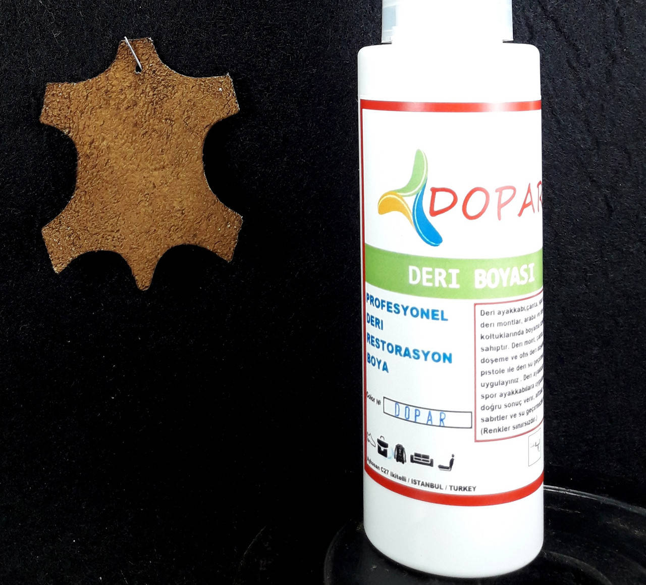 

Краска для замши, велюра, нубука, кожи цв. Светло коричневый