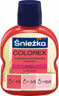 

Концентрат пігментний Sniezka Колорекс Персиковий
