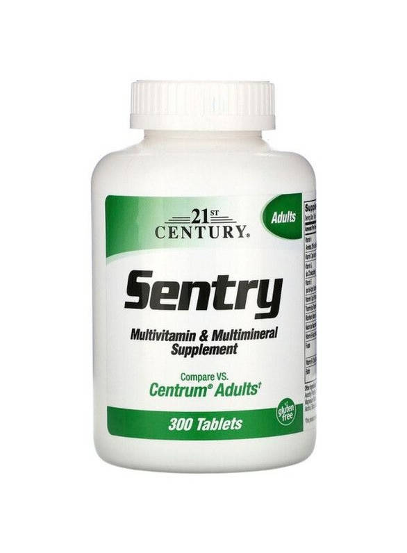 

Sentry, мультивитаминная и мультиминеральная добавка для взрослых, 300 таблеток