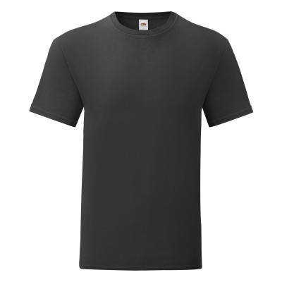 

Мужская Футболка Iconic Fruit of the loom Чёрный 61-430-36 XL
