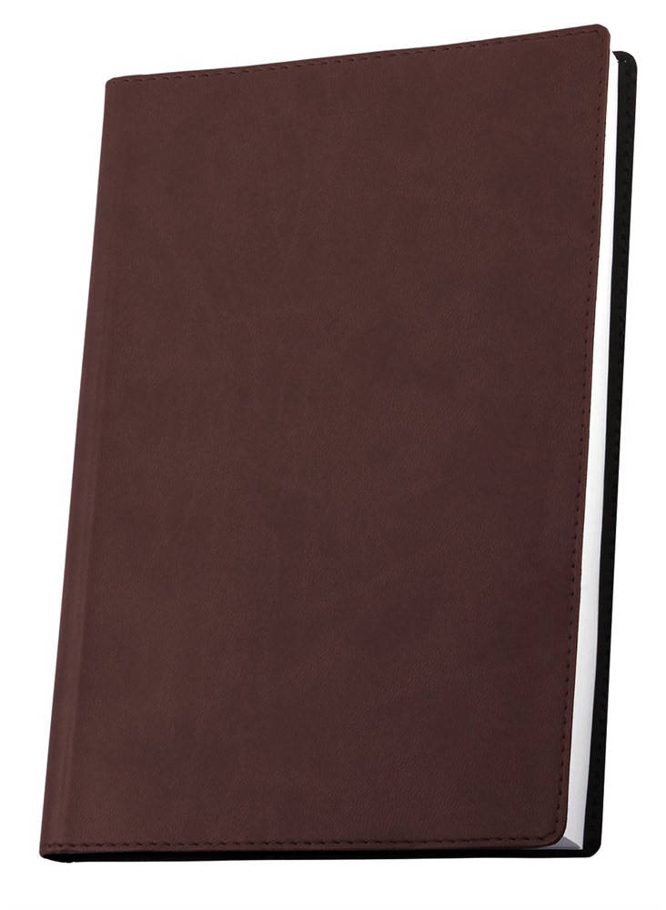

Деловая записная книжка Optima Vivella, А6, мягкая коричневая обложка, O20383-07
