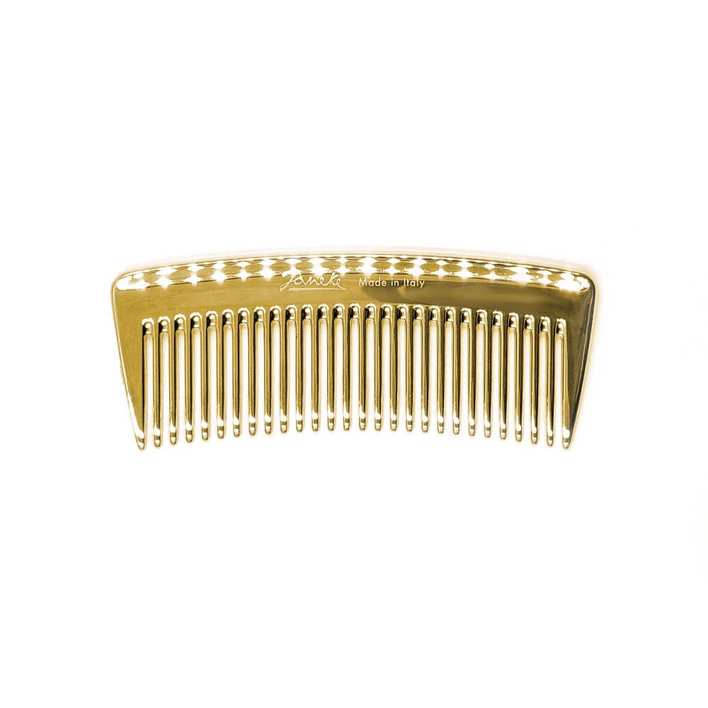 

Гребень для волос JANEKE GOLDEN COMB SMALL SIZE, Золотистый