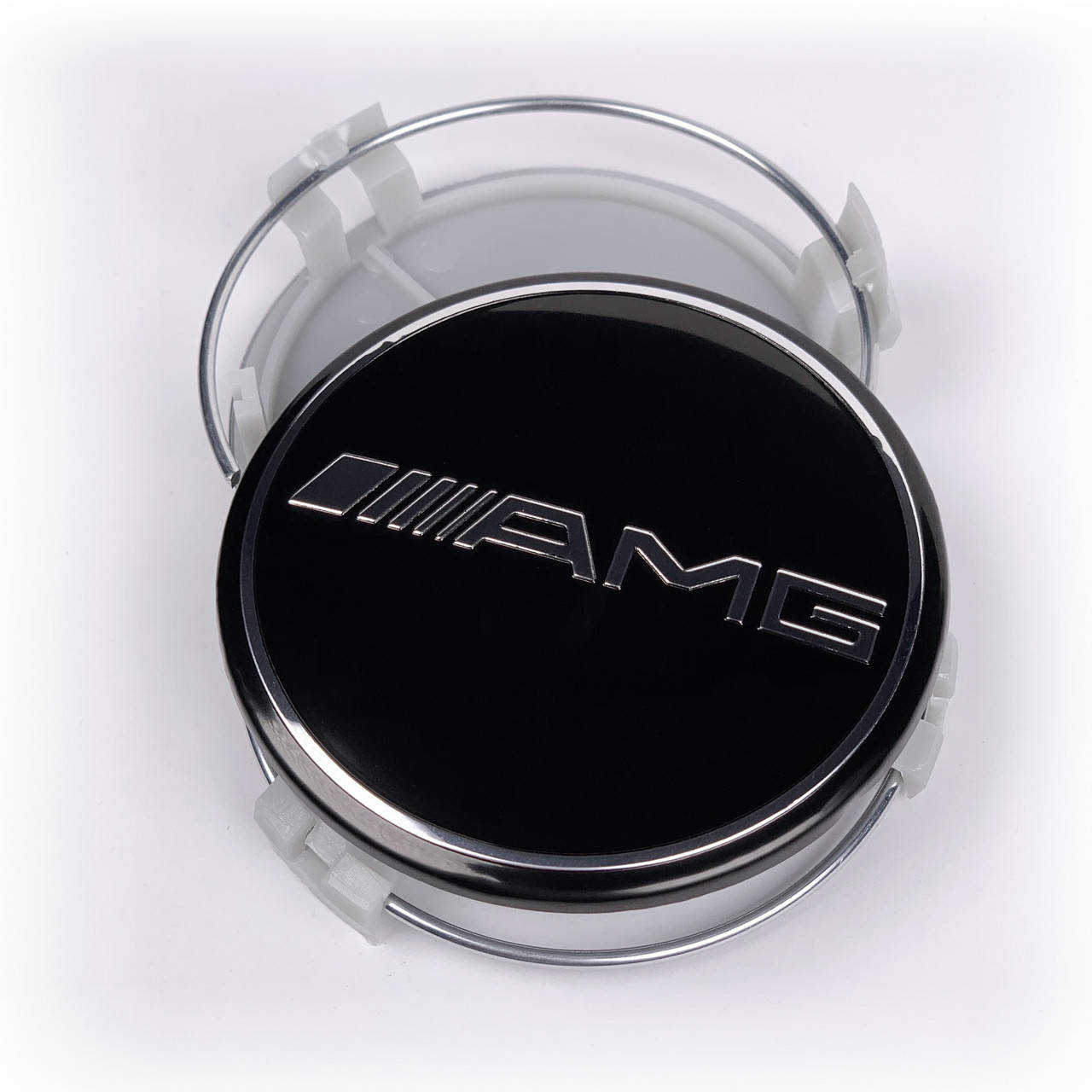 

Колпачки (заглушки) в литые диски AMG Mercedes Benz (Мерседес) 75 мм Черные