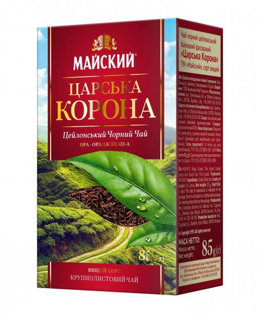 

Чай Майский Царська Корона 85 г