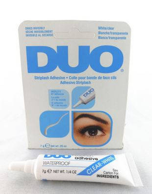 

Клей для ресниц прозрачный DUO Eyelash Adhesive Оригинал!, Белый
