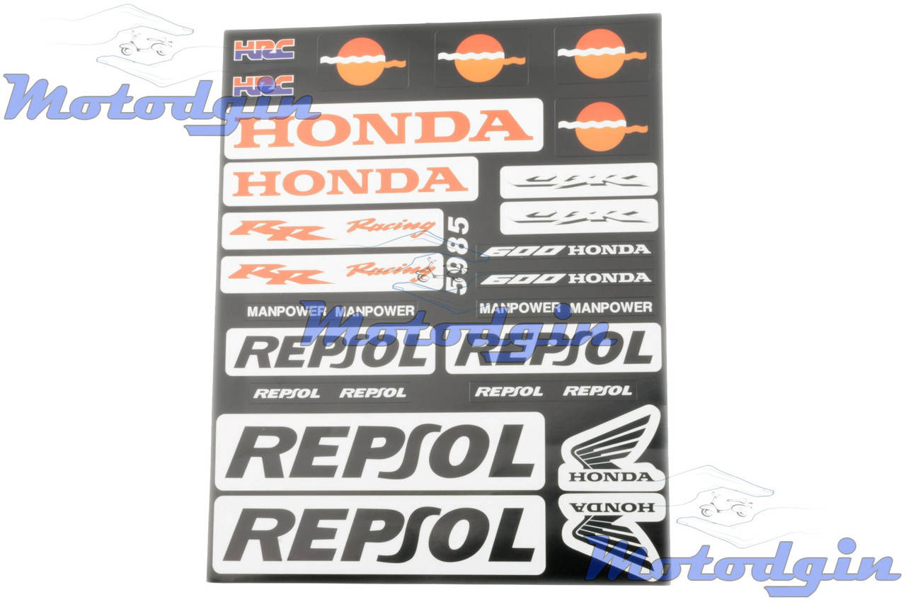 

Наклейки спонсор Honda Repsol #5985