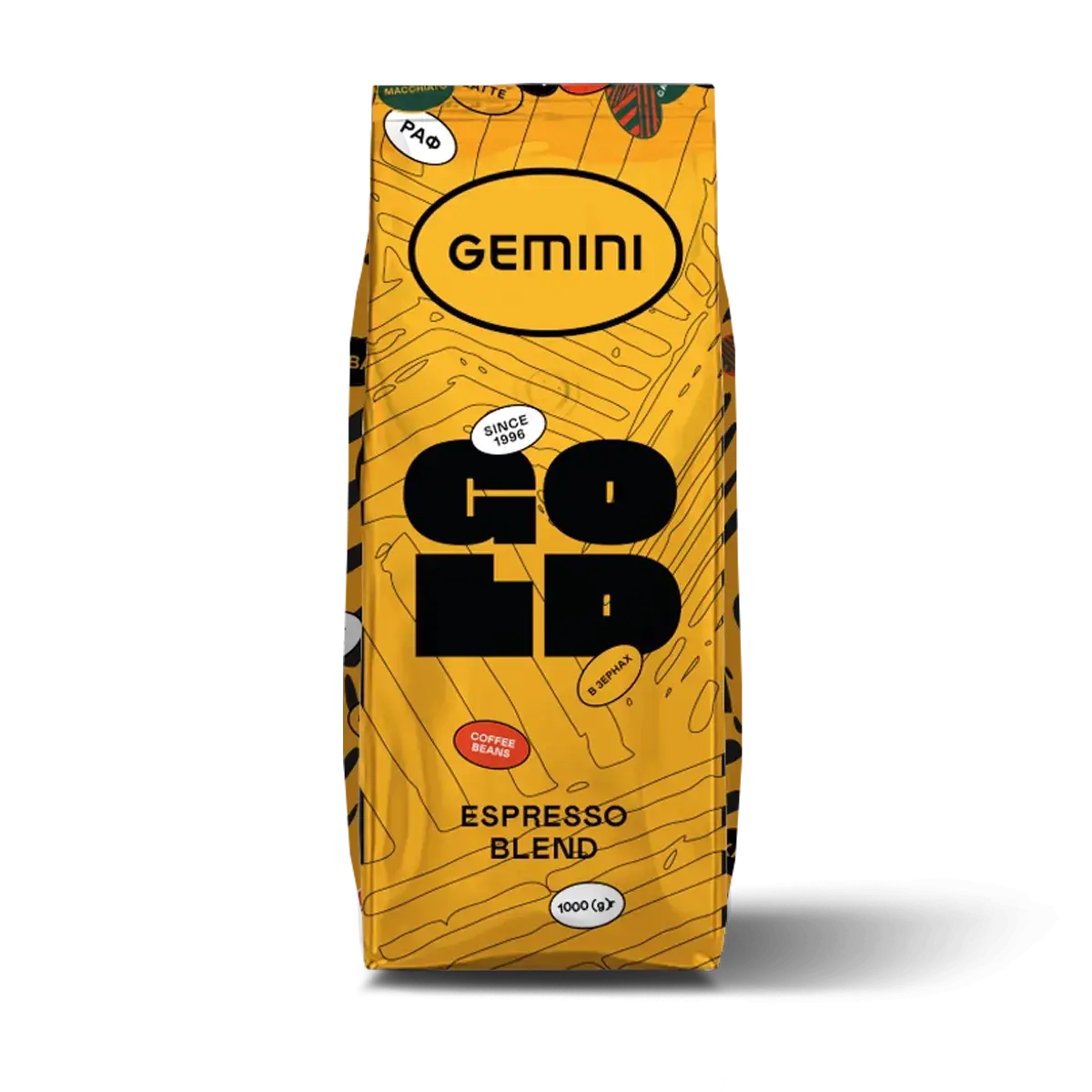 

Кофе в зернах Gemini Espresso Gold