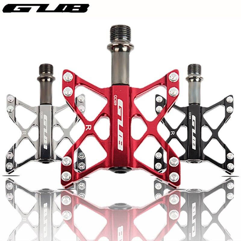 

Педали велосипедные на 3 промах GUB GC-009 MTB BMX Горные Красный