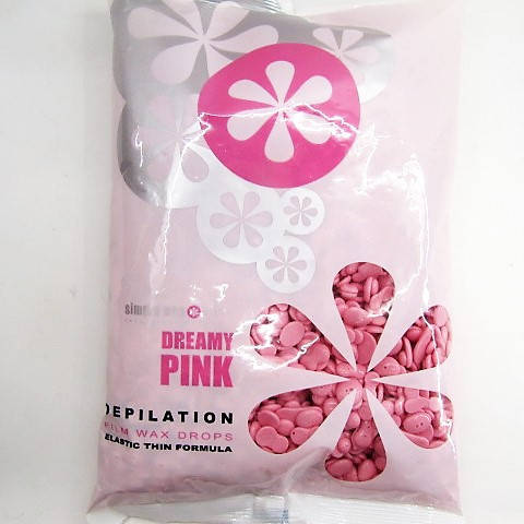

Воск горячий в гранулах Simple Use Beauty с добавлением полимера 800 гр DREAMY PINK