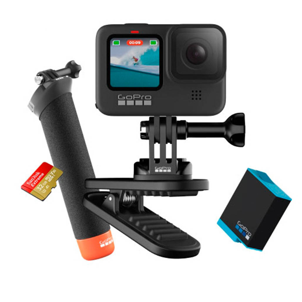 

Экшн-камера GoPro HERO9 Black Special Bundle (CHDRB-901) [59047], Черный