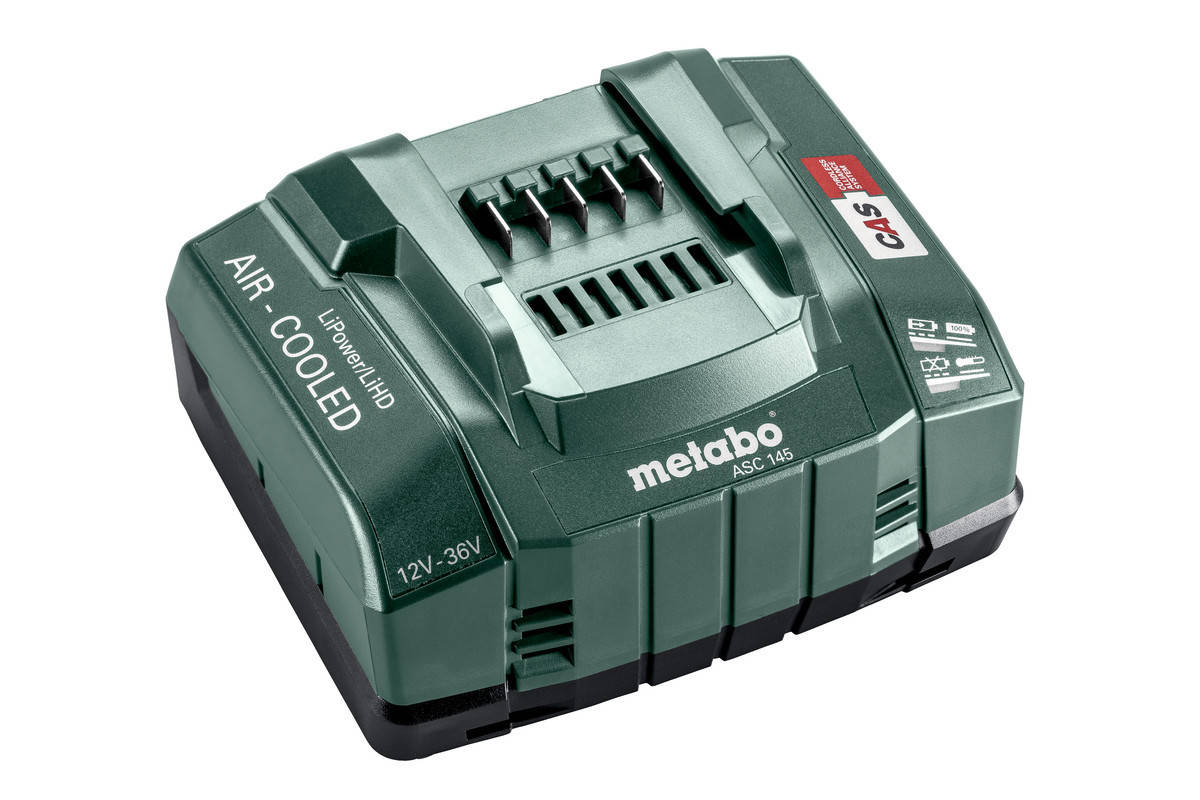 

Зарядное устройство Metabo ASC 145, 12–36 В, «AIR COOLED», ЕС (627378000)