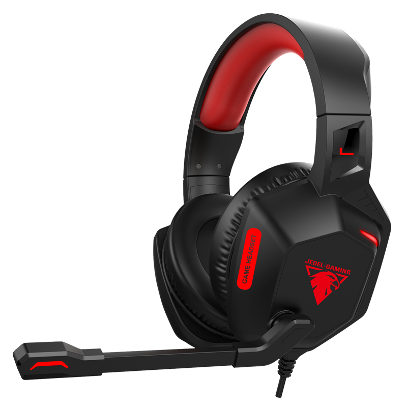 

Игровые проводные наушники JEDEL GH233 с микрофоном, Черный