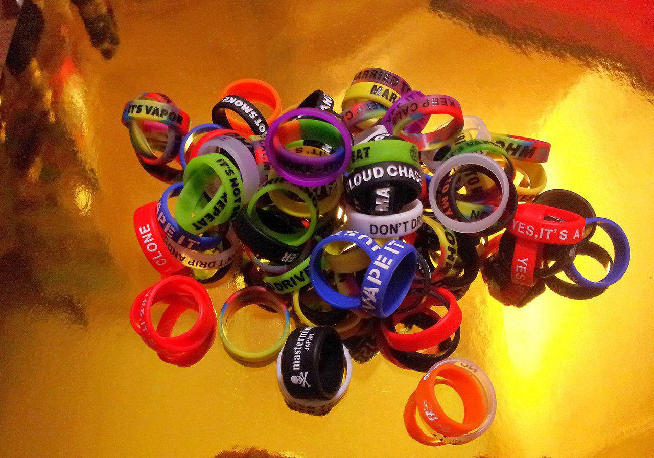 

Противоскользящие кольца из каучука ( Vape Bend ) Deco Ring