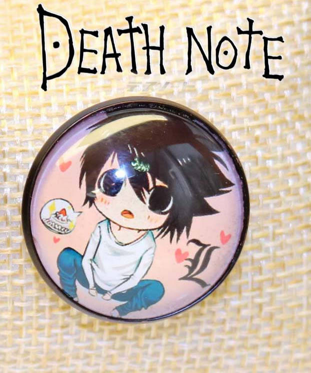 

Значок L Тетрадь смерти / Death Note