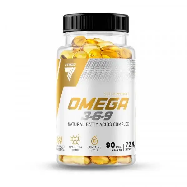 

Омега 3 6 9 TREC nutrition Omega 3-6-9 90 caps