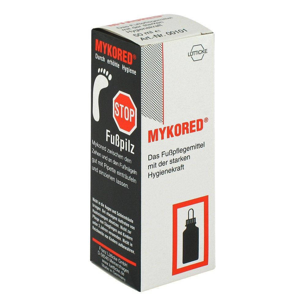 

Mykored - противогрибковая жидкость для ног и ногтей, 50 мл