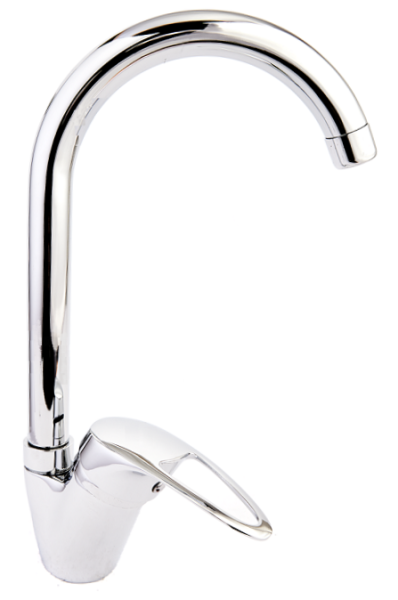 

Смеситель для кухни Neptun боковой высокий "U", Хром