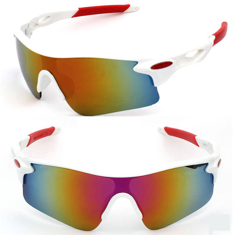 

Очки спортивные Robesbon велосипедные спортивные велоочки MD White