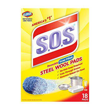 

Моющее средство будущего S.O.S Steel Wool Pads