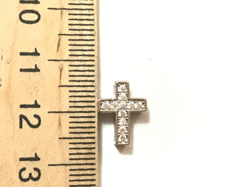 

Бусина 12,6*9,5мм с фианитами ( гипоаллергеннный сплав)