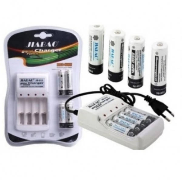 

Зарядное устройство с АА аккумуляторами Jiabao Digital Charger AA