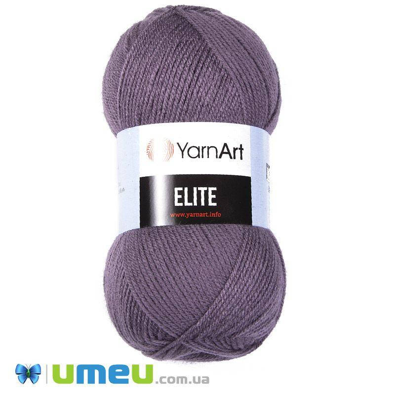 

Пряжа YarnArt Elite 100 г, 300 м, Фиолетовая 852, 1 моток (YAR-043299), Фиолетовый