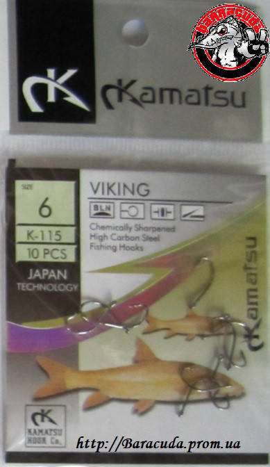 

Крючки Kamatsu 6 K-115