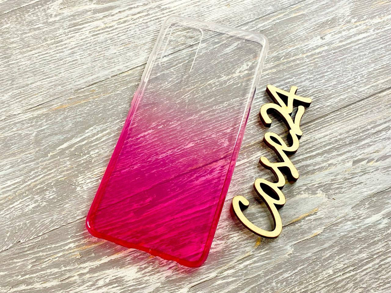 

TPU чехол Gradient transparent для Samsung Galaxy A32 (4 цвета) розовый